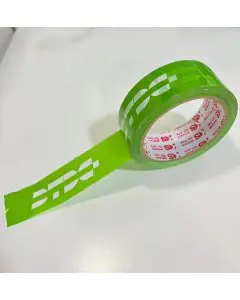PRINTED BOPP TAPE GREEN SOUTH-36MM/65MTR